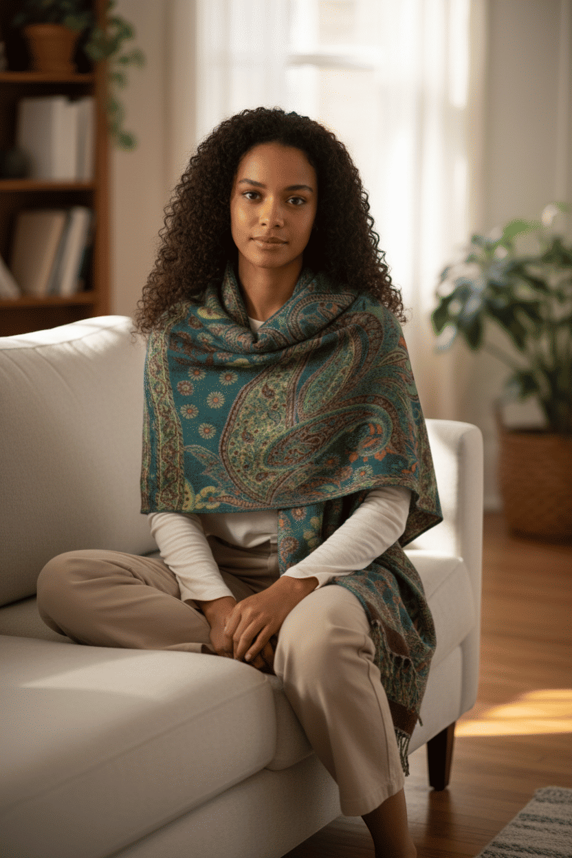 Ladies Wool Shawl